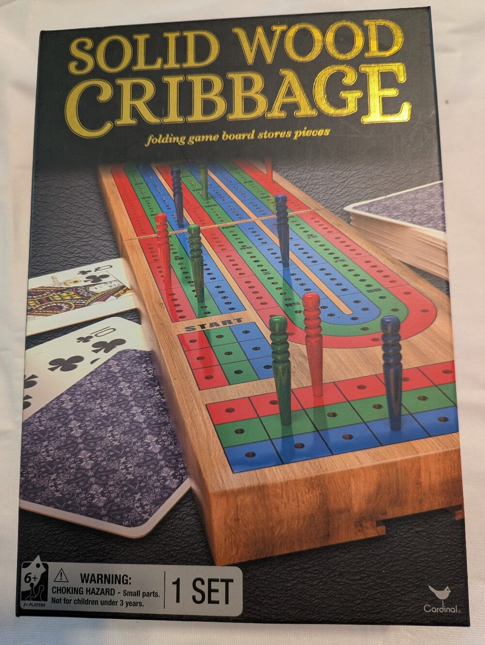 Solid Wood Cribbage Game By Cardinal